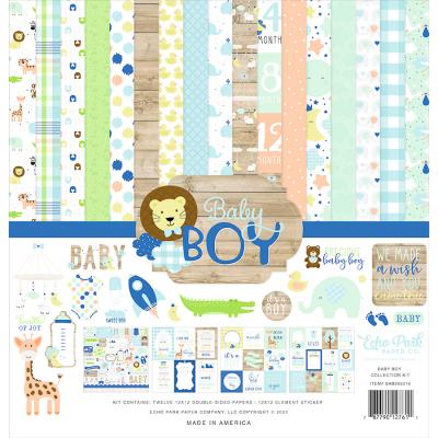 Echo Park Baby Boy Designpapier - Collection Kit